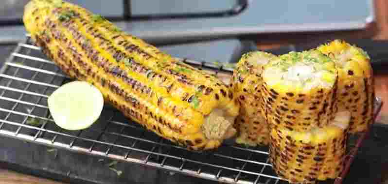 roasted bhutta