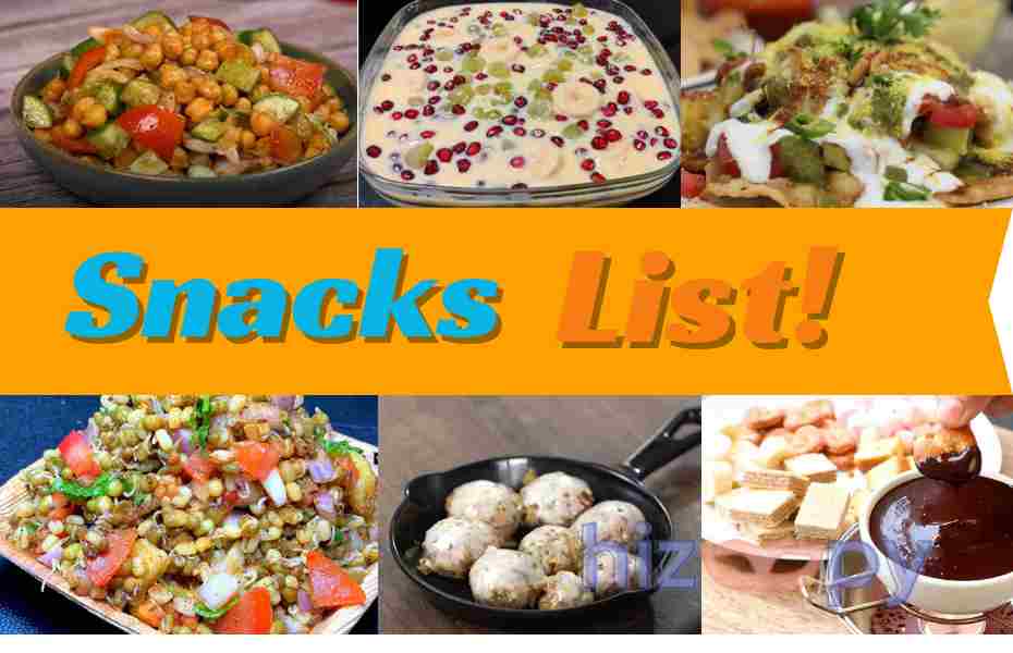 snacks list