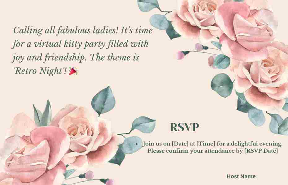 online invitation card