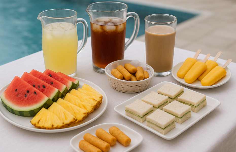 snacks for pool party
