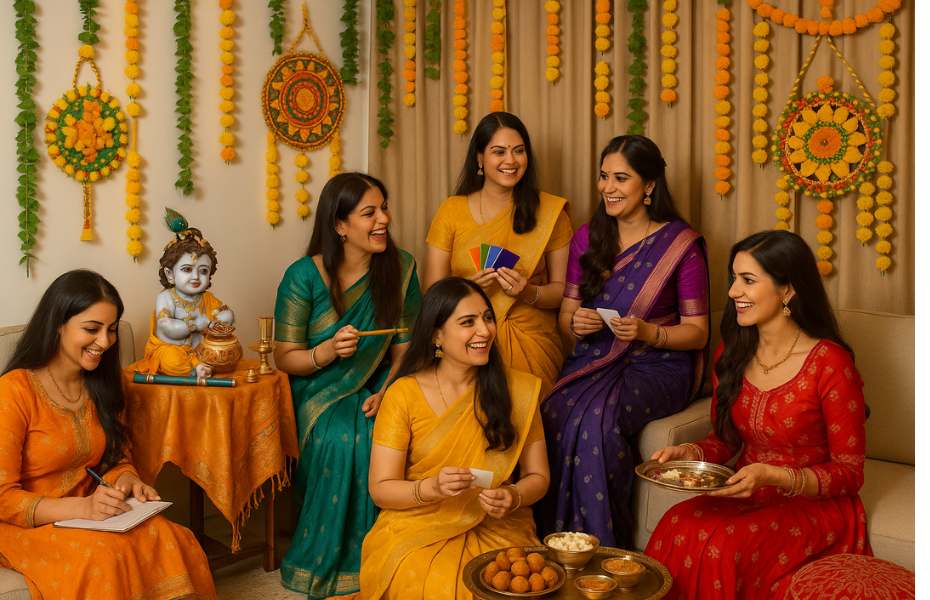Planning For Janmashtami theme kitty party