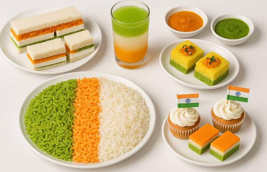 Tri color Snacks