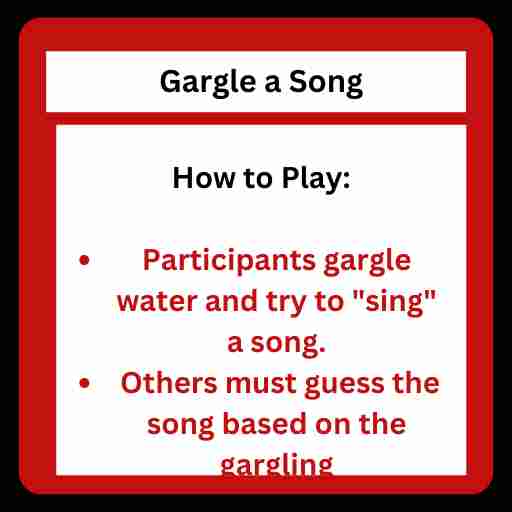 Gargle The Song