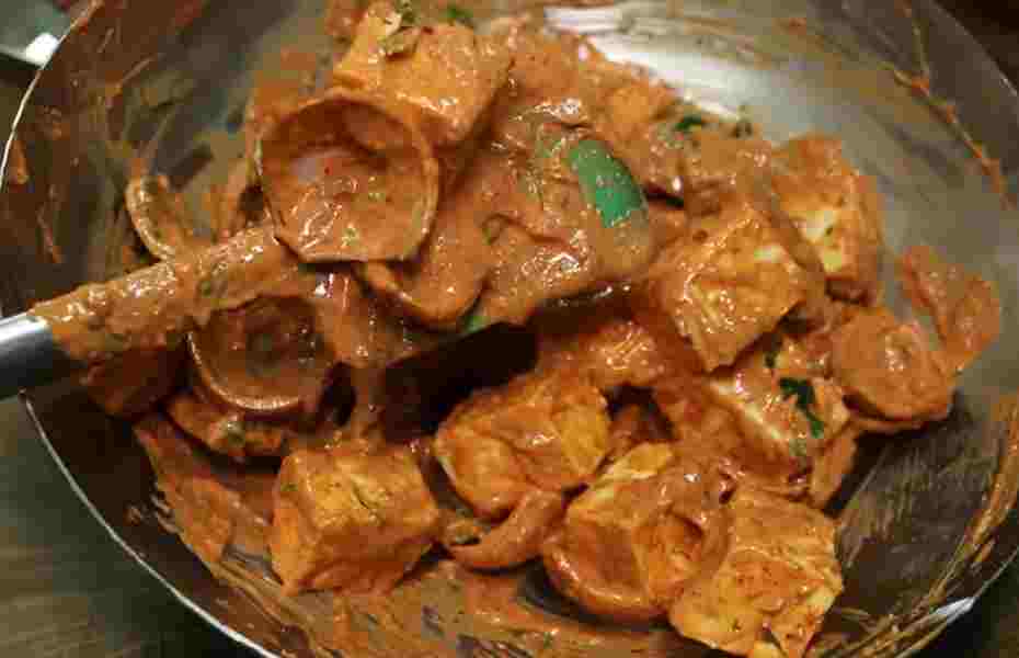 Marinate Paneer