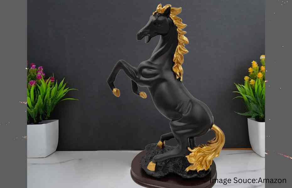 Black & Gold Horse