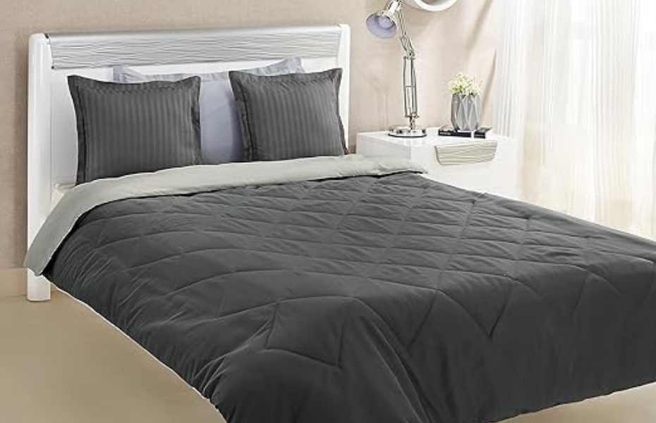 Microfibre Reversible Comforter