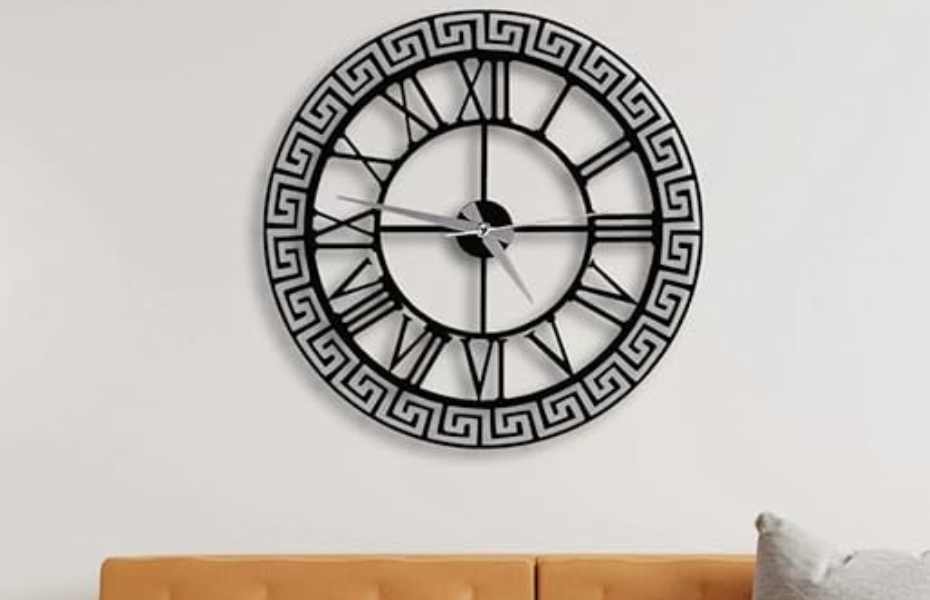 Metal Wall Clock