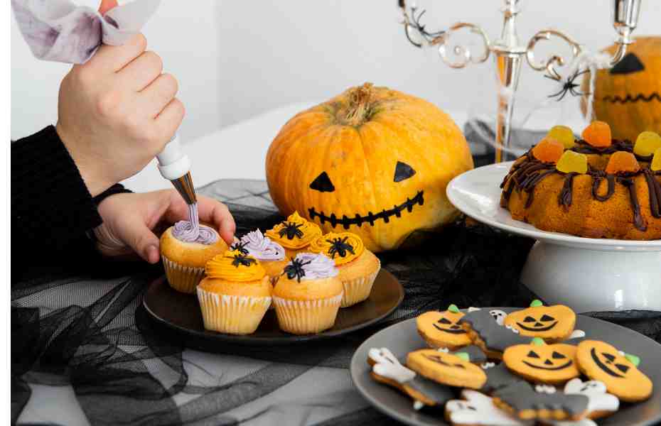 Halloween Theme Kitty Party Snacks