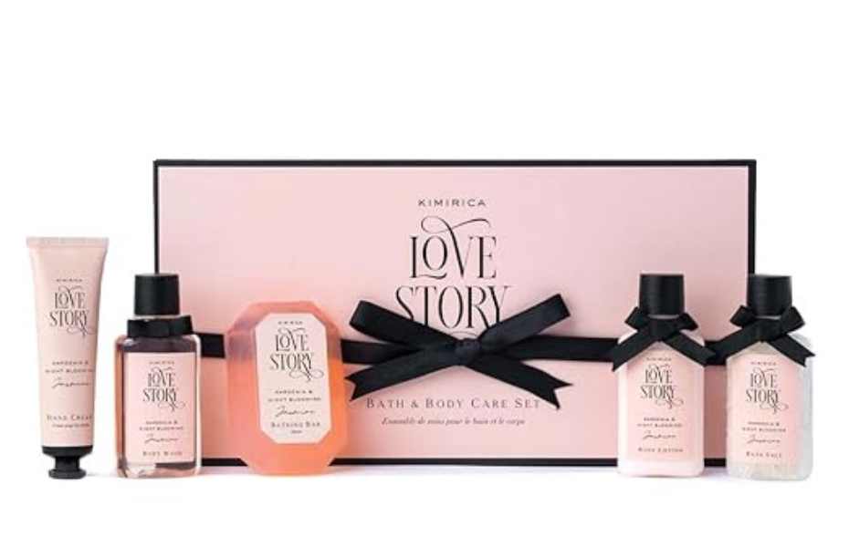 Luxury Bath and Body Care Gift Set Box