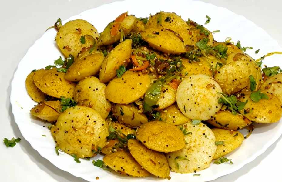 Fried Idli Recip