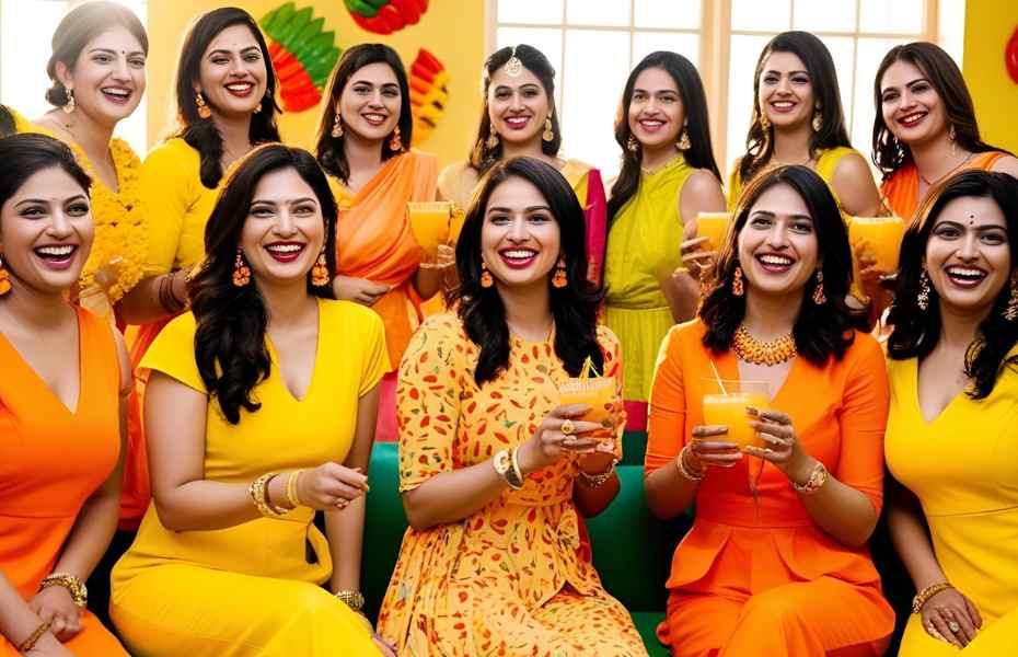 Dress for mango theme party