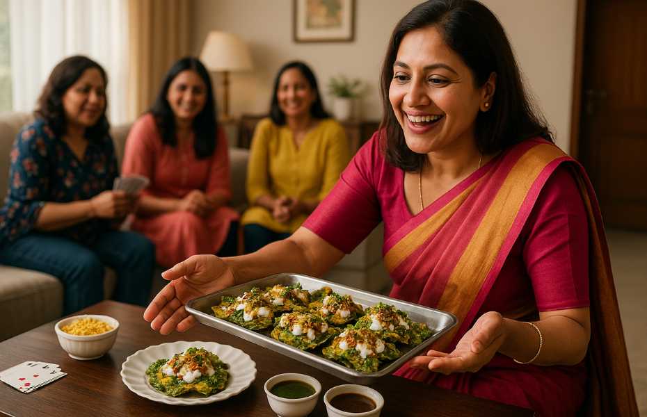 Palak Patta Chaat