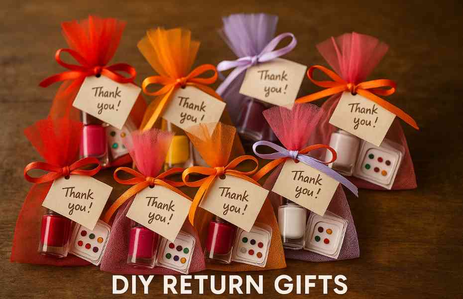 DIY Return Gifts