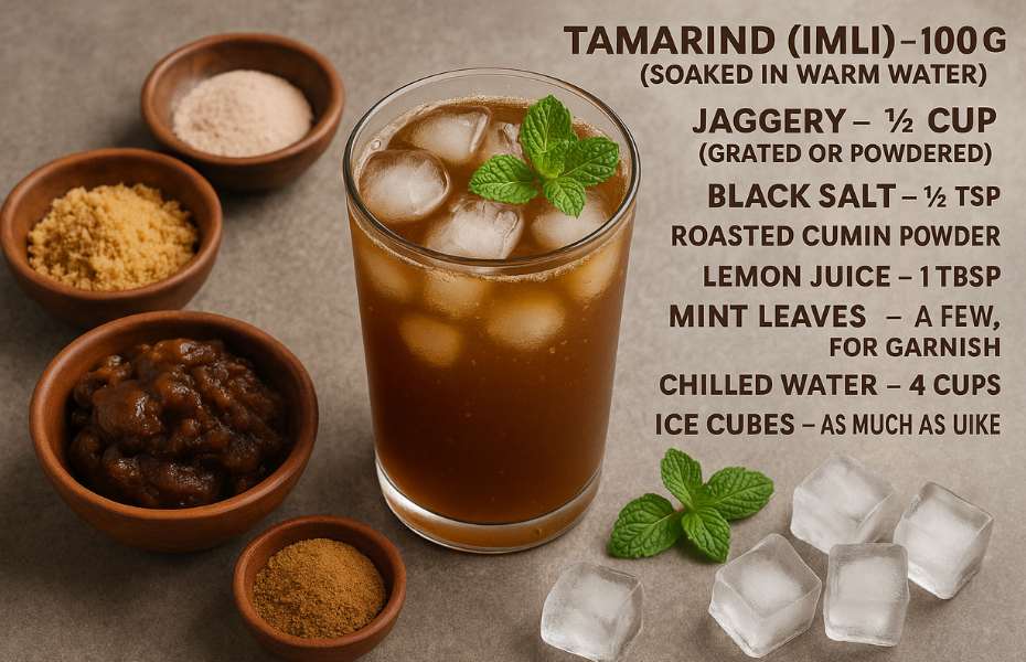 Tamarind Drink Recipe