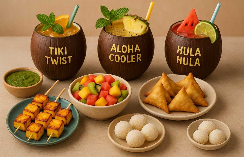 Hawaiian kitty party theme