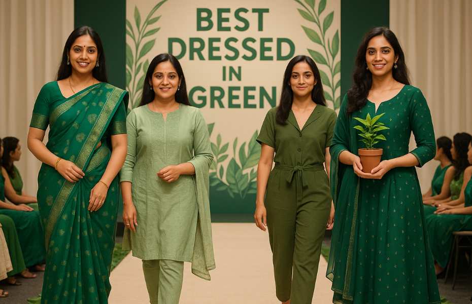 dress code for green theme kitty party