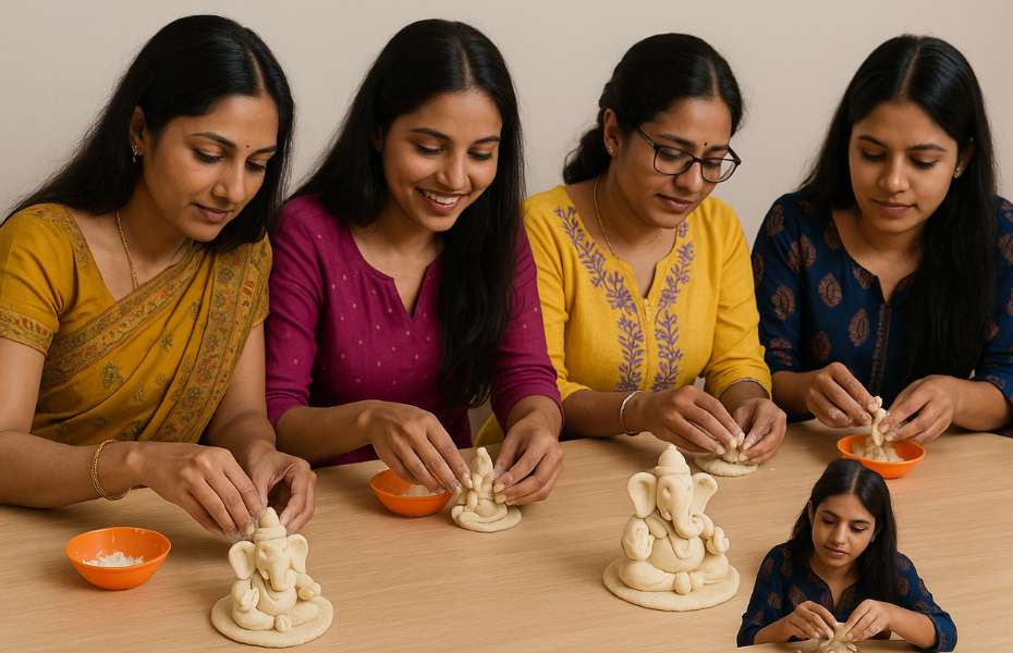Atta Dough Ganesha