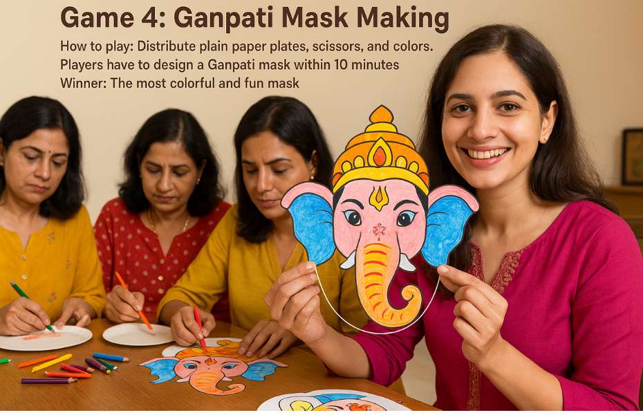 Ganpati Mask Making