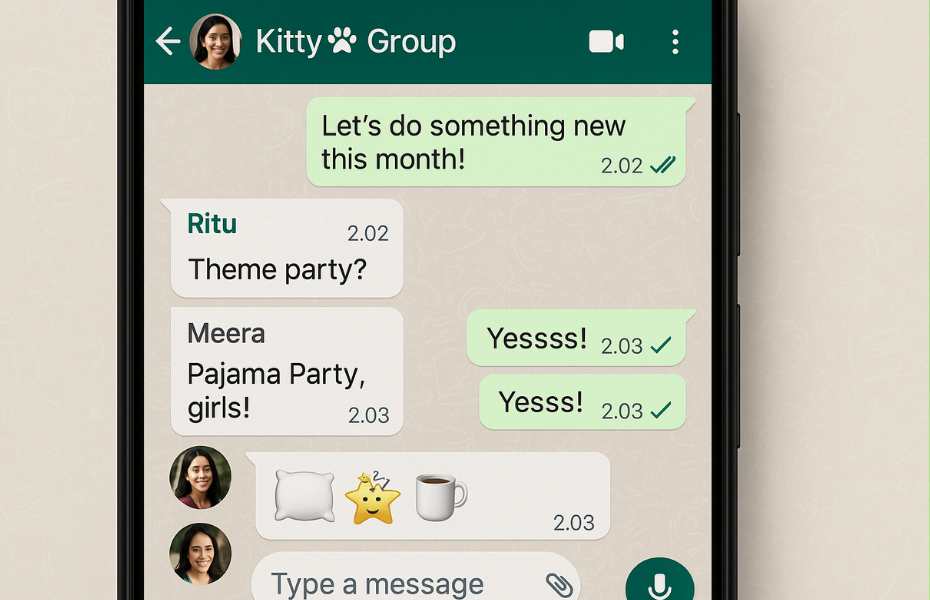 Pajama Theme Kitty Party Ideas
