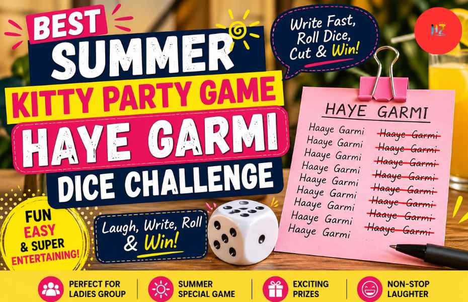Best Summer Kitty Party Game for Ladies