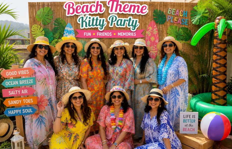 Beach Theme Kitty Party
