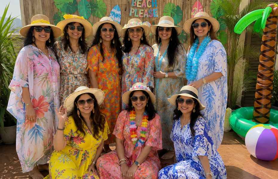 Beach Theme Kitty Party Dress Code